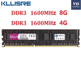 Kllisre Ram DDR3 4GB 1333 MHz 8G 1600 MHz Desktop Memory 240pin 1.5V sell 2GB/8GB New DIMM