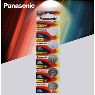 Panasonic แบตเตอรี่ CR2450 3V button battery