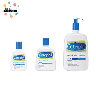 [เจลล้างหน้า][ซื้อ 1 ลิตร รับของแถม] Cetaphil(เซตาฟิล) Gentle Skin Cleanser ขาย 2 ขนาด 250ml/1000 ml.