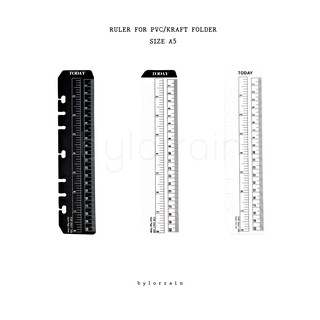 Ruler for pvc (ไม้บรรทัดสำหรับแฟ้ม pvc) (1)