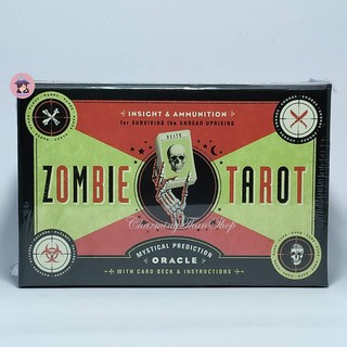 ไพ่ทาโรต์ ไพ่ยิปซี ไพ่ออราเคิล TAROT ORACLE CARDS : THE ZOMBIE TAROT DECK ของใหม่ ของแท้ 100%