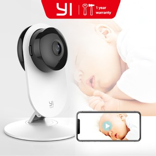 Yi กล้องรักษาความปลอดภัยแบบไร้สายพร้อมไมโครโฟน Baby Monitor GJO6