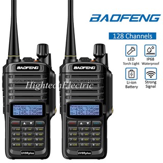 ☆ วิทยุสื่อสาร Baofeng Uv - 9r Plus 10w Two Way Radio Vhf Uhf สําหรับ Cb Ham
