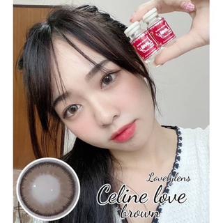 Celine Love 🌸 Lovely Contact Lens 🌸 เทา / น้ำตาล / ฟ้า / ดำ บิ๊กอาย ตาโต