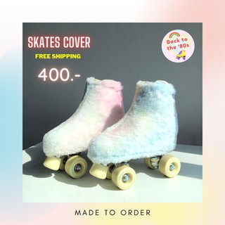 Skate Cover Pastel Fluffy ที่คลุมรองเท้าขนสีพาสเทล