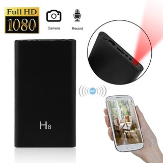 Mini HD 1080P SPY Hidden Camera Night Vision Power Bank Motion Detection DVR WIFI Recorder 5000mAh Device Charger