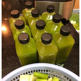 🚕 Celery juice 🥬 น้ำคึ่นช่ายฝรั่ง สกัดเย็น 500ml. พร้อมส่งจ้า สกัดวันต่อวัน 🥦