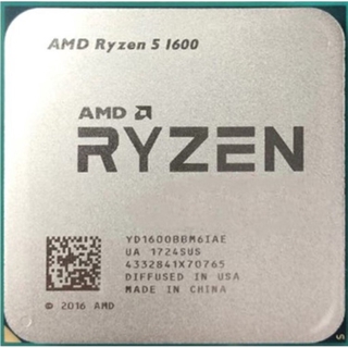 AMD Ryzen5 1600 ราคา ถูก ซีพียู CPU AM4 AMD Ryzen 5 1600 3.2 GHz พร้อมส่ง ส่งเร็ว ฟรี ซิริโครน มีประกันไทย