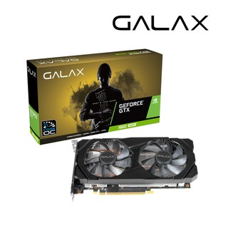 GALAX GeForce® GTX 1660 Series (1-Click OC) 6GB GDDR6 192-bit DP/HDMI/DVI-D