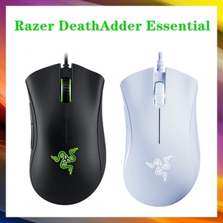 Razer DeathAdder Essential Gaming Mouse 6400DPI เมาส์ Black เมาส์เกมมิ่ง Optical Sensor