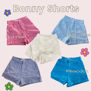 (เติมสต้อคปลายเดือน) Bonny Shorts กางเกงยีนส์ขาสั้นเอวสูง 5 สี | Girls Who Eat Carrots