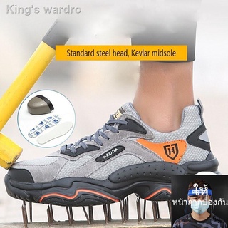 ✿✔✆รองเท้าเซฟตี้ รองเท้านิรภัย รองเท้าหัวเหล็ก พื้นเหล็ก หัวเหล็ก Safety shoes Work (1)