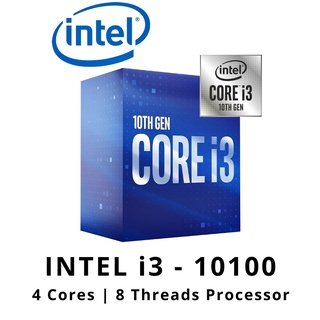 CPU (ซีพียู) 1200 INTEL CORE I3-10100 3.6 GHz Warranty 3 - Y