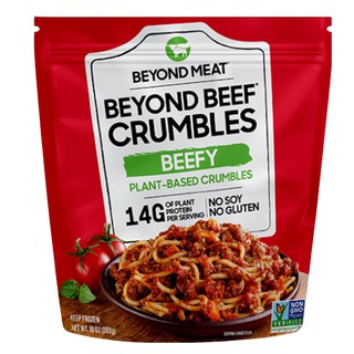 BEYOND MEAT BEYOND BEEF CRUMBLES BEEFY PLANT BASED 283g.Vegetarian Vegan อาหารพืชแทนเนื้อสัตว์ เจ มังสวิรัต