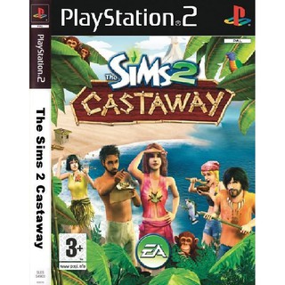 แผ่นเกมส์ PS2 - The Sims 2 Castaway