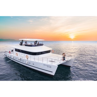 [E-Voucher] ทัวร์ล่องเรือหรูกระบี่ ชมพระอาทิตย์ตกดินกลางทะเลอันดามัน โดยเรือยอร์ช TATMALL
