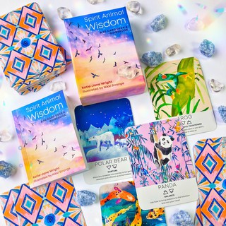 Spirit Animal Wisdom Cards :ไพ่ยิปซี, ไพ่ทาโร่ต์, tarot, inspiration, oracle cards จากร้าน Chibata Shop
