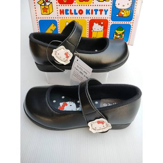 🍓รุ่นKTZ-443🍓รองเท้านักเรียน​ Hello Kitty รองเท้าเด็กหญิงสีดำ.