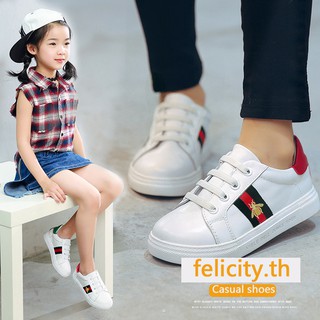 【Felicity】🎉casual shoes🎉 รองเท้ากีฬาเด็กแฟชั่น เด็กรองเท้ากีฬารองเท้าฤดูใบไม้ผลิตาข่ายระบายอากาศใหม่