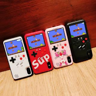 Game Boy หน้าจอสีกรณีโทรศัพท์ iPhone 6 6s วินาที 7 8 Plus บวก 10 11 Pro X XR Xs Max Xr SE 2020 Gameboy เกม Tetris