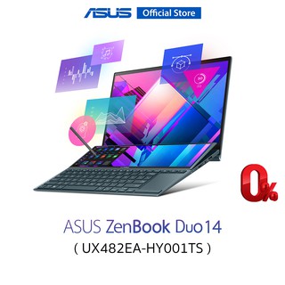 ASUS Zenbook Duo 14 (UX482EA-HY001TS) Notebook ( โน๊ตบุ๊ค ) 14" FHD i5-1135G7 RAM16GB SSD512GB W10