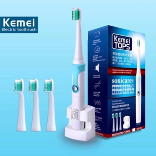 Kemei แปรงสีฟันไฟฟ้าไร้สายระบบอุลตร้าโซนิค รุ่น KM-907/KM-401
