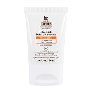 Kiehl's Ultra Light Daily UV Defense Sunscreen SPF 50 PA++++ 30 ml.
