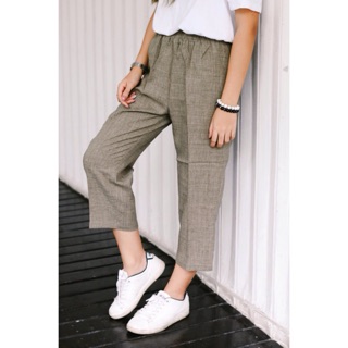 Cropped trousers unisex (กางเกงวินเทจ)