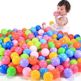 ลูกบอล ของเล่นเด็ก ลูกบอลชายหาด หลากสีสัน 5.5 ซม. 100ลูก