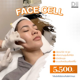 Dii Aesthetic : Face cell ฉีดผิว 16 จุด 1 Time
