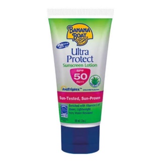Banana Boat Ultra Protect Sunscreen Lotion SPF50 (ทาตัว) 90มล