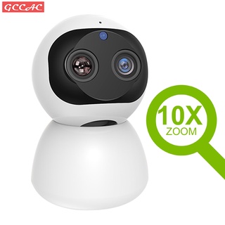 กล้องเฝ้าระวังHD Double 1080 Cam Smart Home Wifi I Camera Indoor Security Surveillance TZ CCTV 360 Detection Camera for