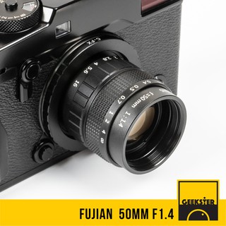 📷 Fujian 50 mm f1.4 ✨ เลนส์ละลาย CCTV โบเก้หมุนวนๆ ( 50mm )