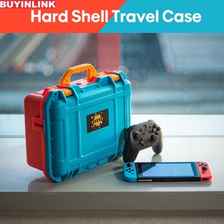 (Ready Stock) Shockproof Storage Box Case For Nintendo Switch Suitcase Hard Case Waterproof Protective Carrying Case Box