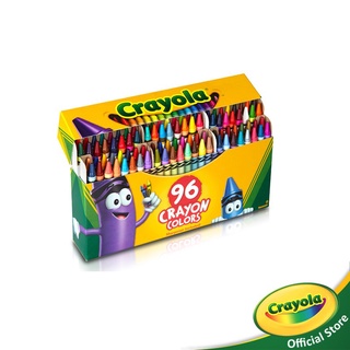 Crayola เครโยล่า สีเทียนไร้สารพิษ 96 สี สำหรับเด็กอายุ 3 ปีขึ้นไป