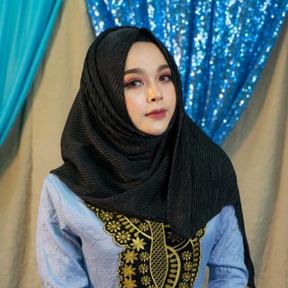 Hijab ผ้ายืดเนื้อราเมศพลีทเกรด AAA ผ้าทิ้งตัวสวยเด้งสุดๆ