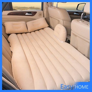 ที่นอนเบาะหลังรถยนต์ ที่นอนในรถยนต์ ที่นอน ที่นอนในรถยนต์ มี 3 สี ให้เลือก ประดับยนต์ เตียงเป่าลม Car inflatable bed