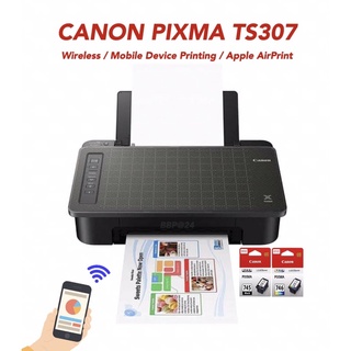 Canon Pixma TS307 WiFi DIRECT พิมพ์อย่างเดียวสั่งผ่านมือถือแบบไร้สาย Ipad IPhone Tablet คอมพิวเตอร์