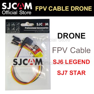 SJCAM FPV Cable for SJCAM SJ6 LEGEND SJ7STAR สำหรับ DRONE FPV