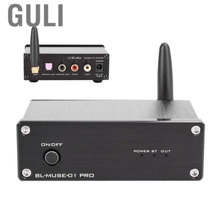 Guli BL-MUSE-01 PRO Bluetooth 5.0 Audio Receiver Music with APT-X HD Iron Lossless Coding APTX Adapter Speaker Amplifier for System