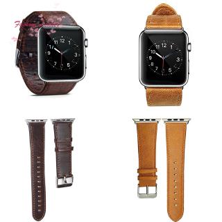 สายนาฬิกาข้อมือหนังแท้ 42 มม . สําหรับ Apple Sports Watch