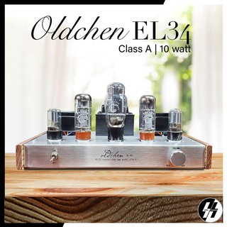 แอมป์หลอด | Oldchen - EL34 Class A | Tube Integrated Amplifier 10 Watt