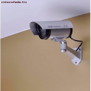 ❀dream- edge❀☁✖Gion - Dummy IR CCD Security Camera (Silver) กล้องหลอก (สำหรับติดหลอกโจรขโมย)1