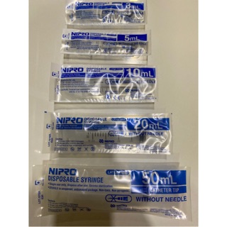 Nipro Syringe ไซริงค์ ป้อนยา/ล้างจมูก