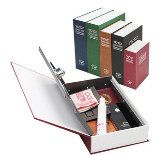 พร้อมส่งในไทย !!! มีหลายลาย !!! กล่องใส่เงิน เซฟดิกชินเนอรี ตู้เซฟ ตู้นิรภัย Dictionary Book Safe Security Box