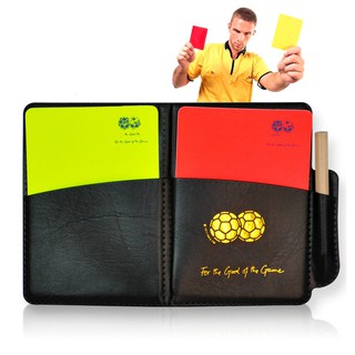 ใบเหลือง ใบแดง ฟุตบอล Yellow & Red Football Cards xliving