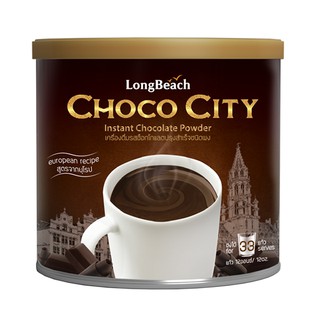 ลองบีชผงช็อกโกแลต ช็อกโกซิตี้ 400 กรัม LongBeach Chocolate Choco City 400 g รหัส 1073