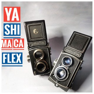 กล้อง​ฟิล์ม​ Yashimaflex Yashica​flex Twinlens filmcamera 1950s Japan