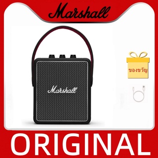 มาร์แชลลำโพงสะดวกMarshall Stockwell II Portable Bluetooth Speaker Speaker The Speaker Black IPX4Wate