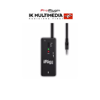 IK multimedia iRig PRE อินเตอร์เฟส ปรีไมโครโฟนบันทึกเสียง ขนาดพกพา Microphone Preamp For Smartphones